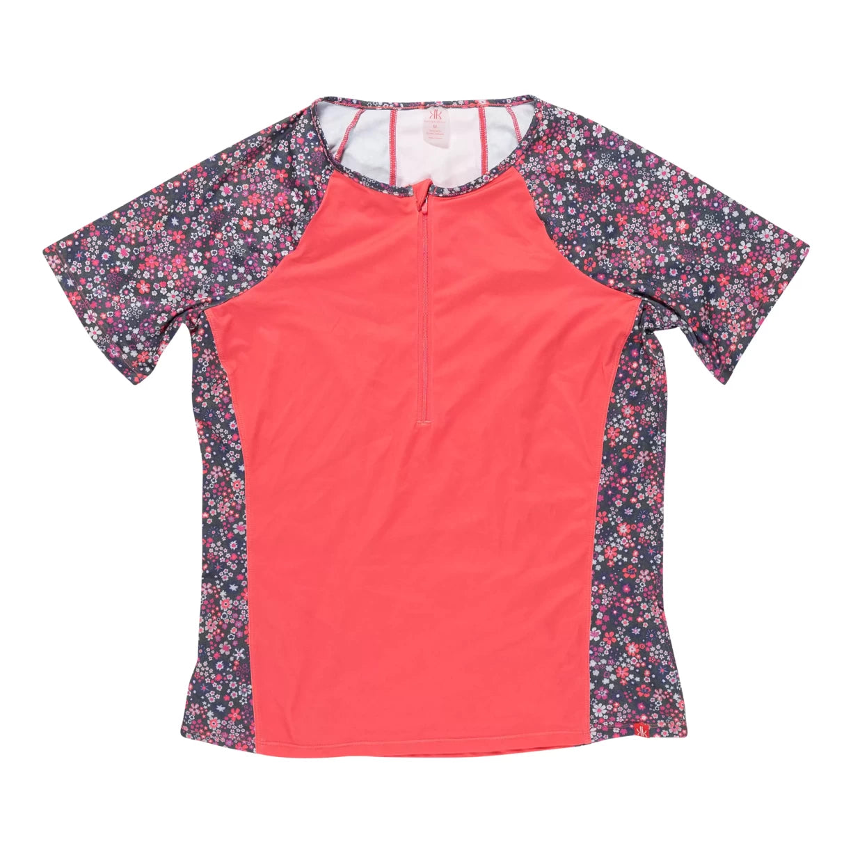 MPink Flowers/Polar Gray