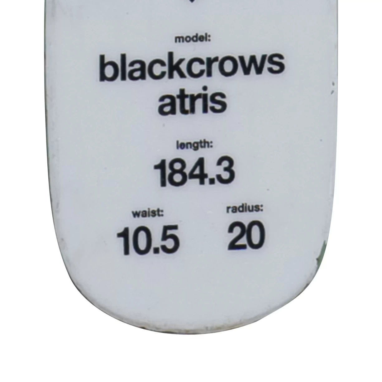 184cmWhite/Light Blue