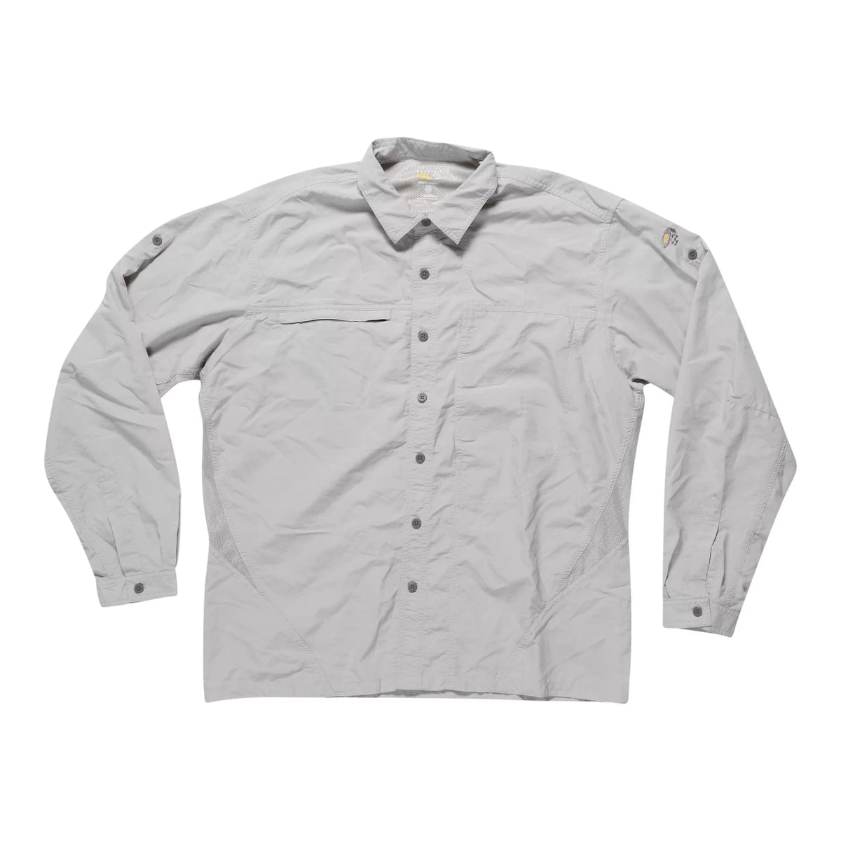 Men's Tall Performance Button-Down Short Sleeve - Steel Grey main image 0