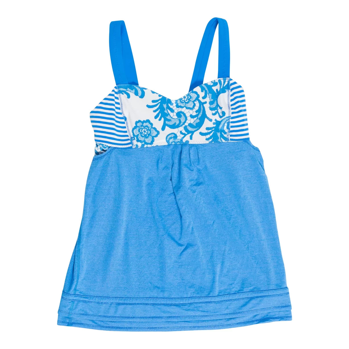 8Blue/White