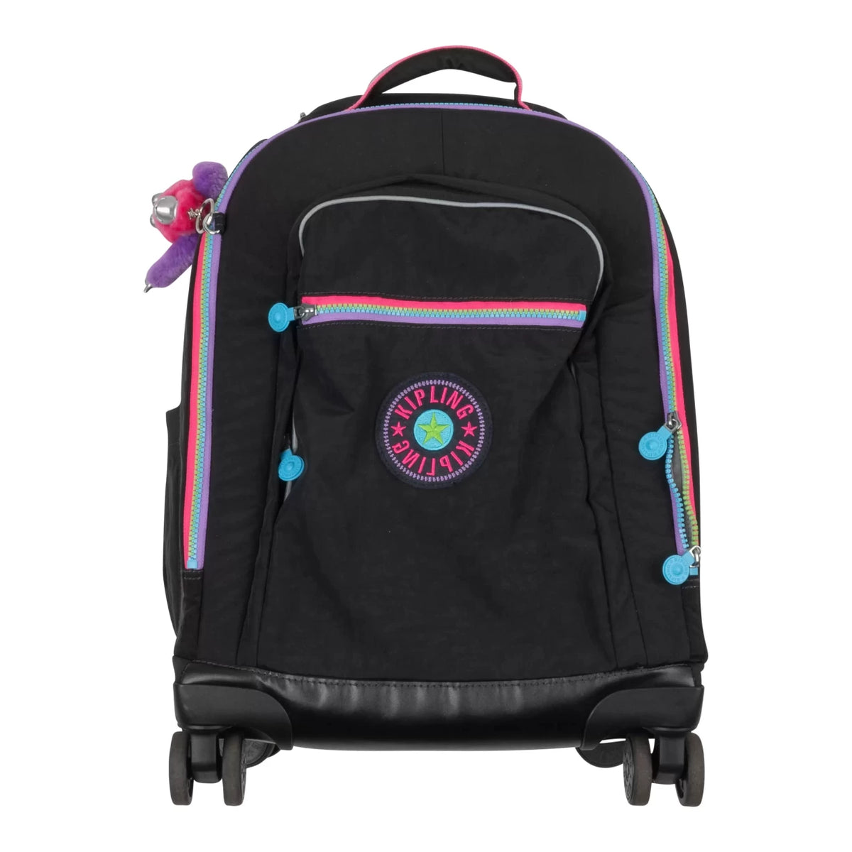 kipling bags in rain New Zea Rolling Backpack – 11x 17 laptop backpack Perfect for travel Size:NK Mag (5/8oz - 4 1/2
