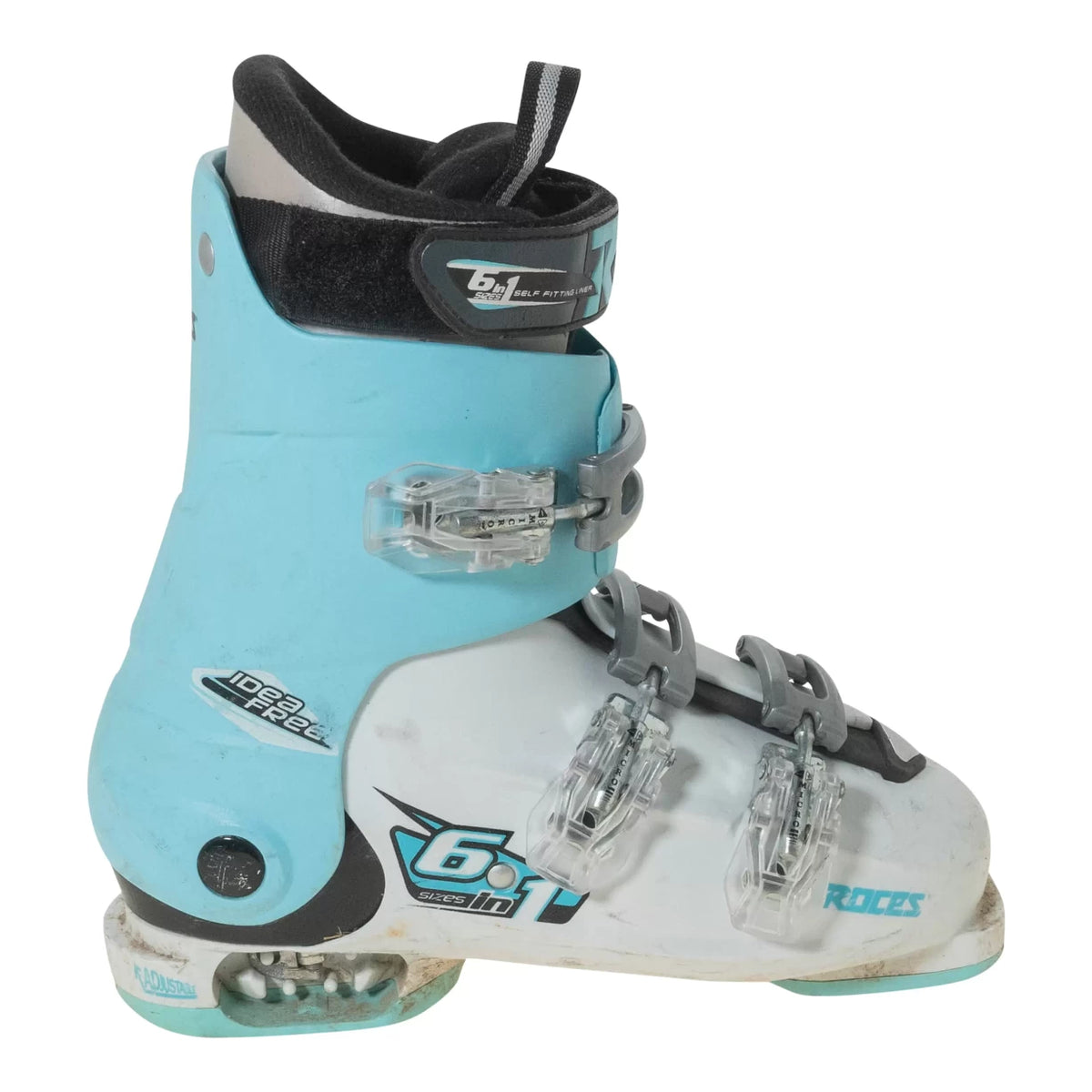 ROCES IDEA Free Adjustable Ski Boots - 22.5-25.5 - Kids