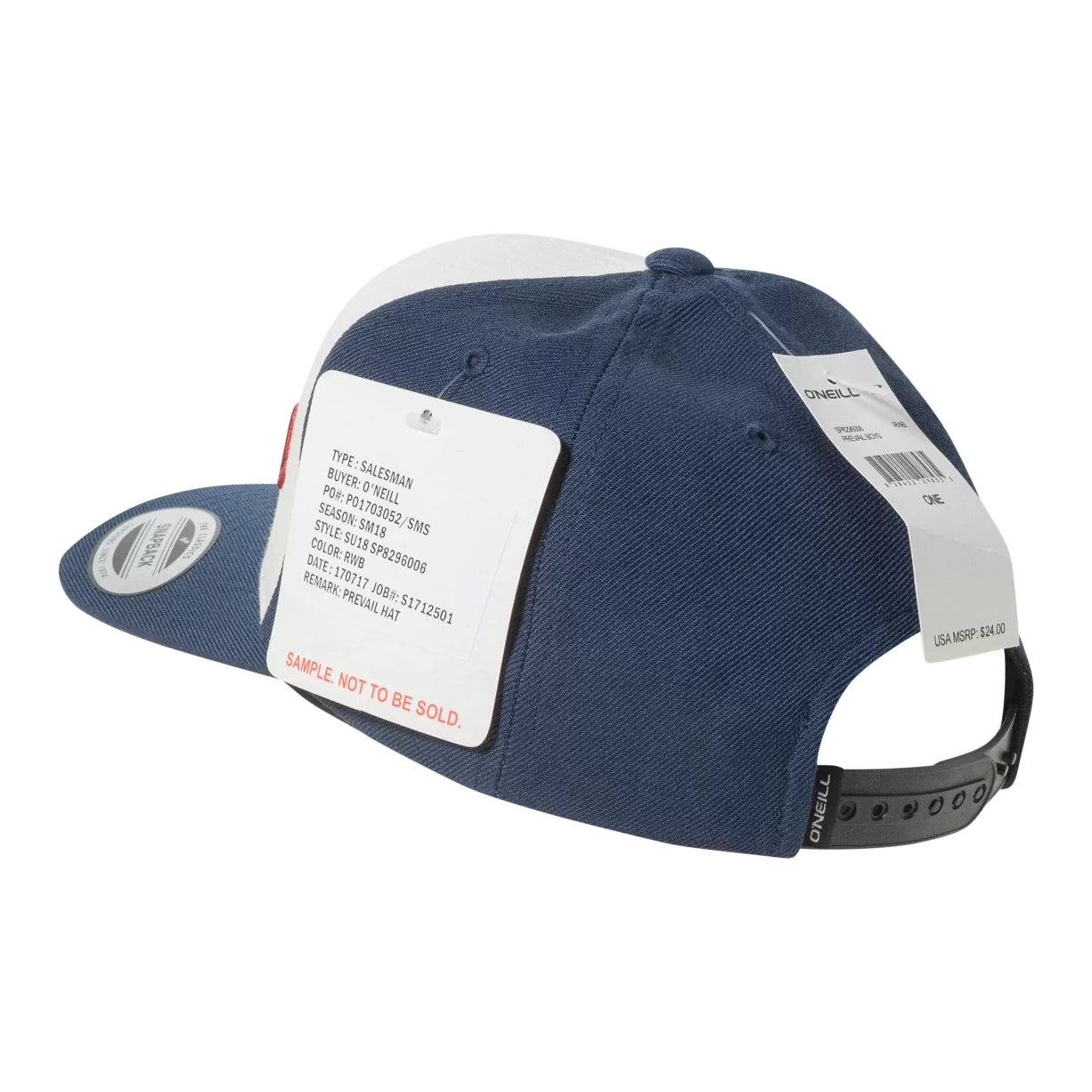 One SizeBlue/White