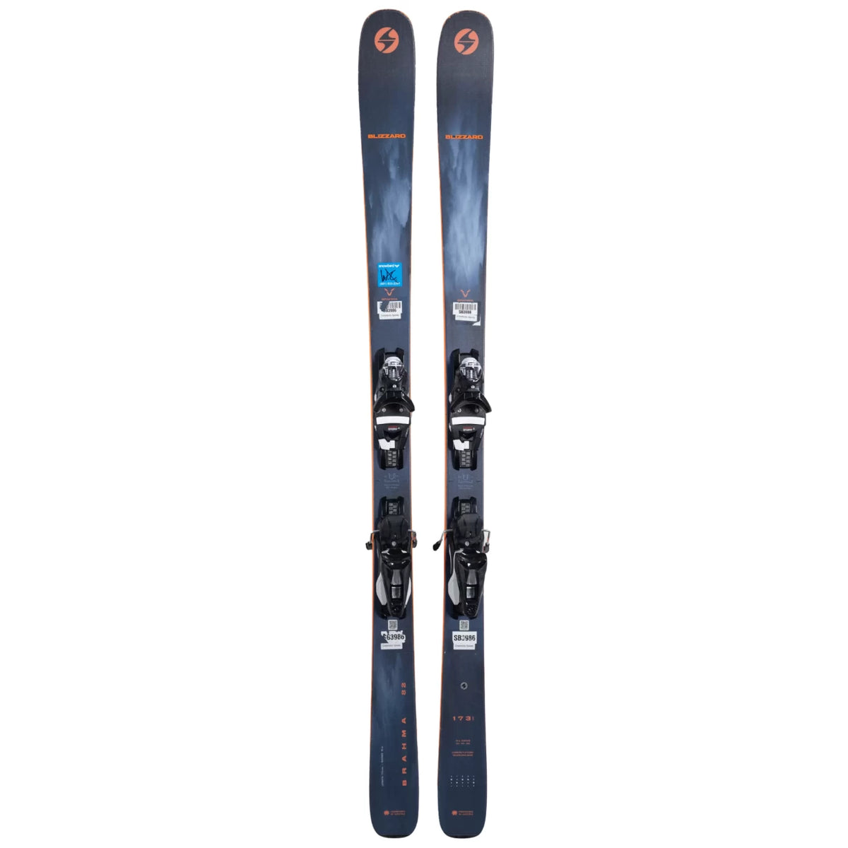 スノー　バルミューダSET 2024 Blizzard Black Pearl 82 145cm Used Demo Skis w Bindings - Powder7