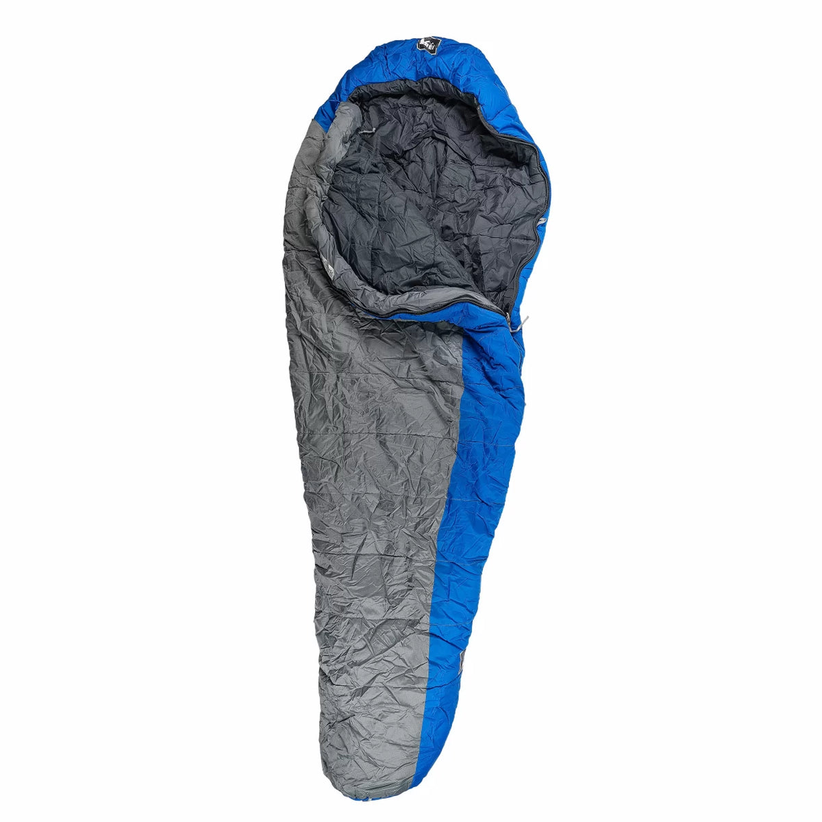 Long-Left ZipBlue/Grey