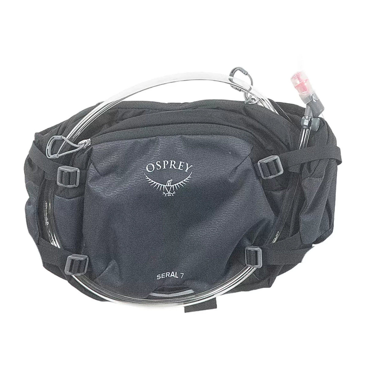 osprey 7 bag Katari 7, Green Creek and the compression straps pull it snug so it doesnt bounce Osprey Seral 7 Bike Hydration