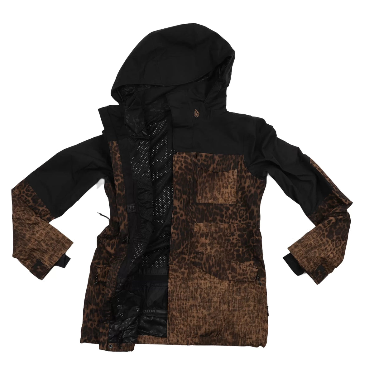 SBlack/Leopard Print