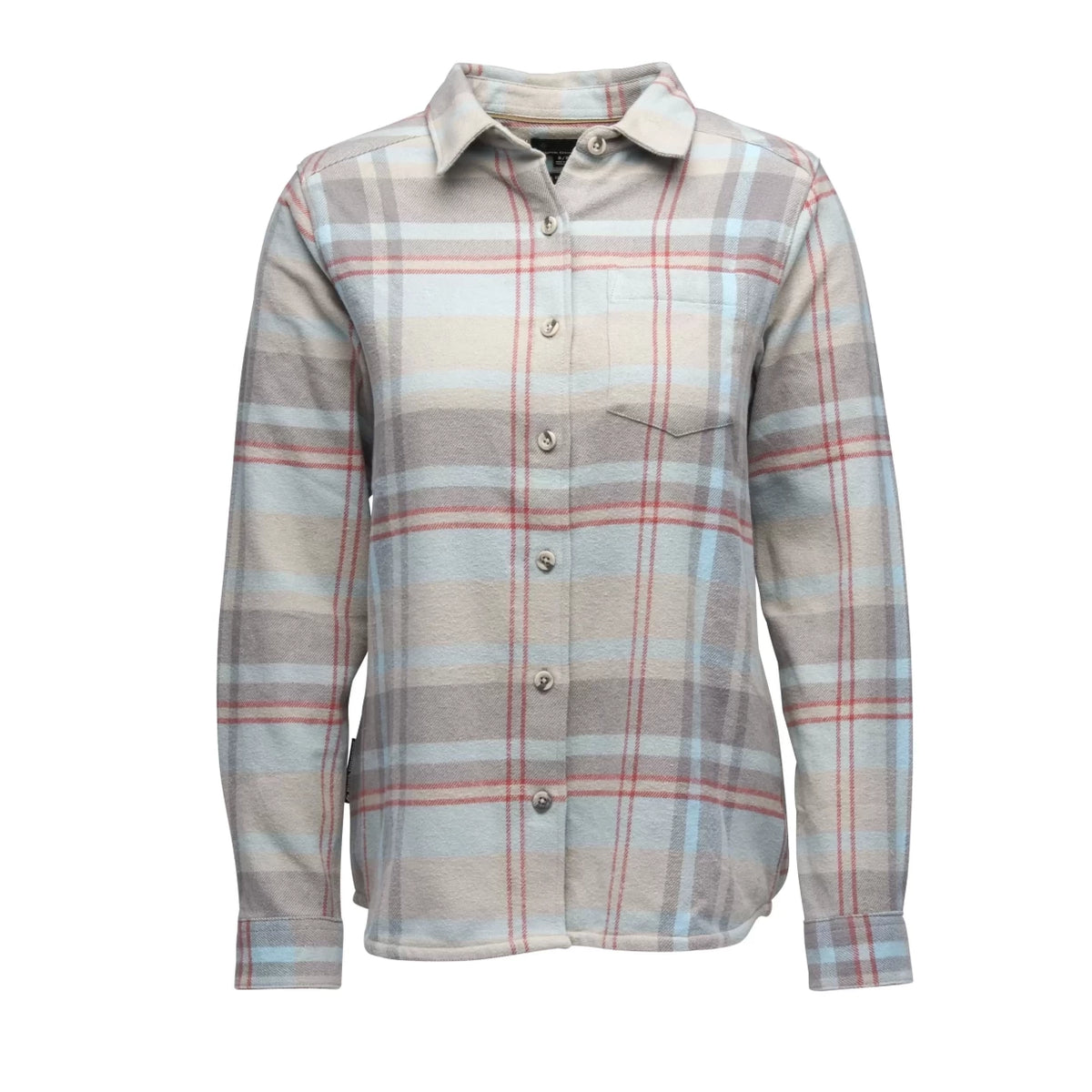 XSPewter-Belay Blue Plaid