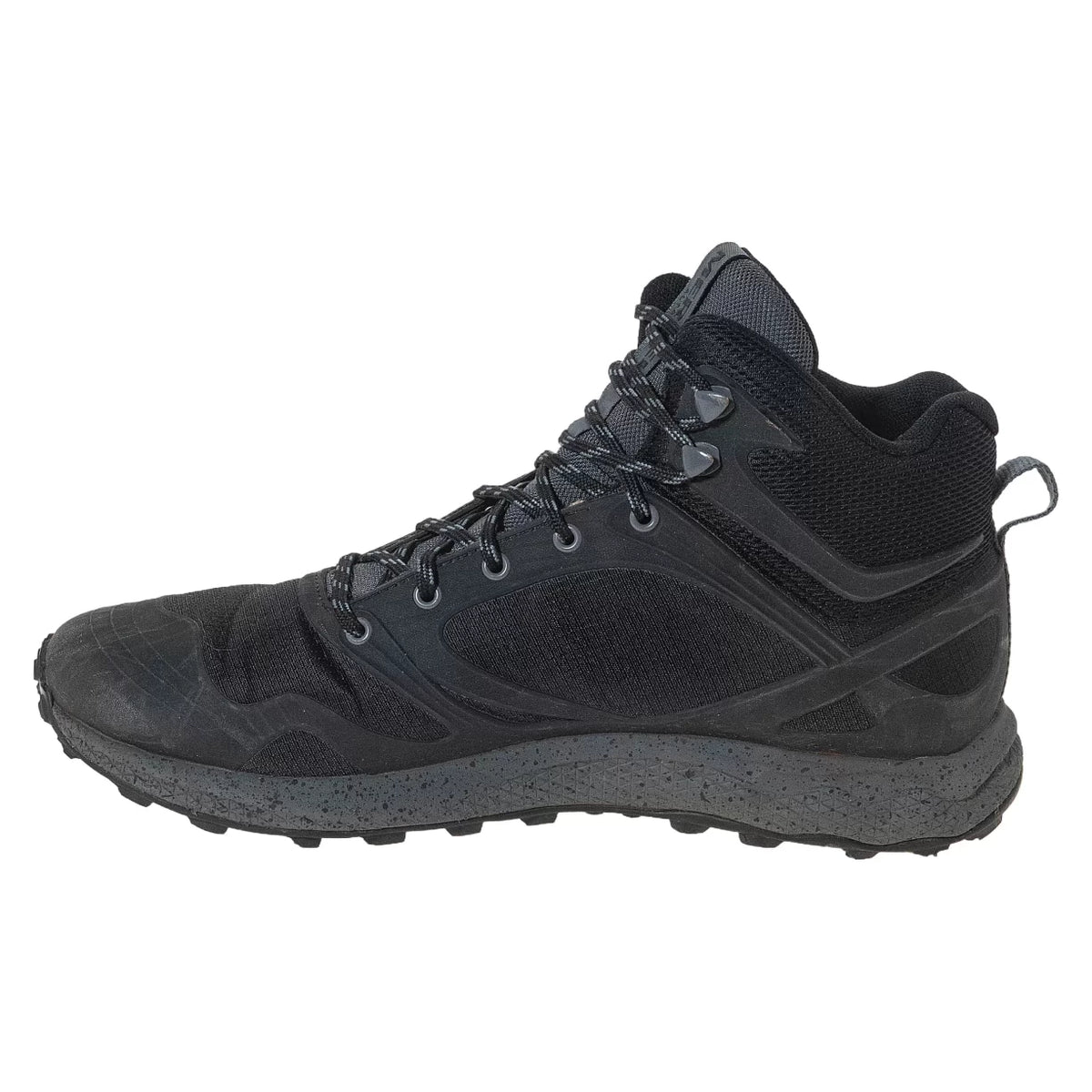 Merrell Men\'s Black Hiking Boots size 14 Merrell Black Gore Tex Boots Mens Merrell Speed Strike Mid  main image 3