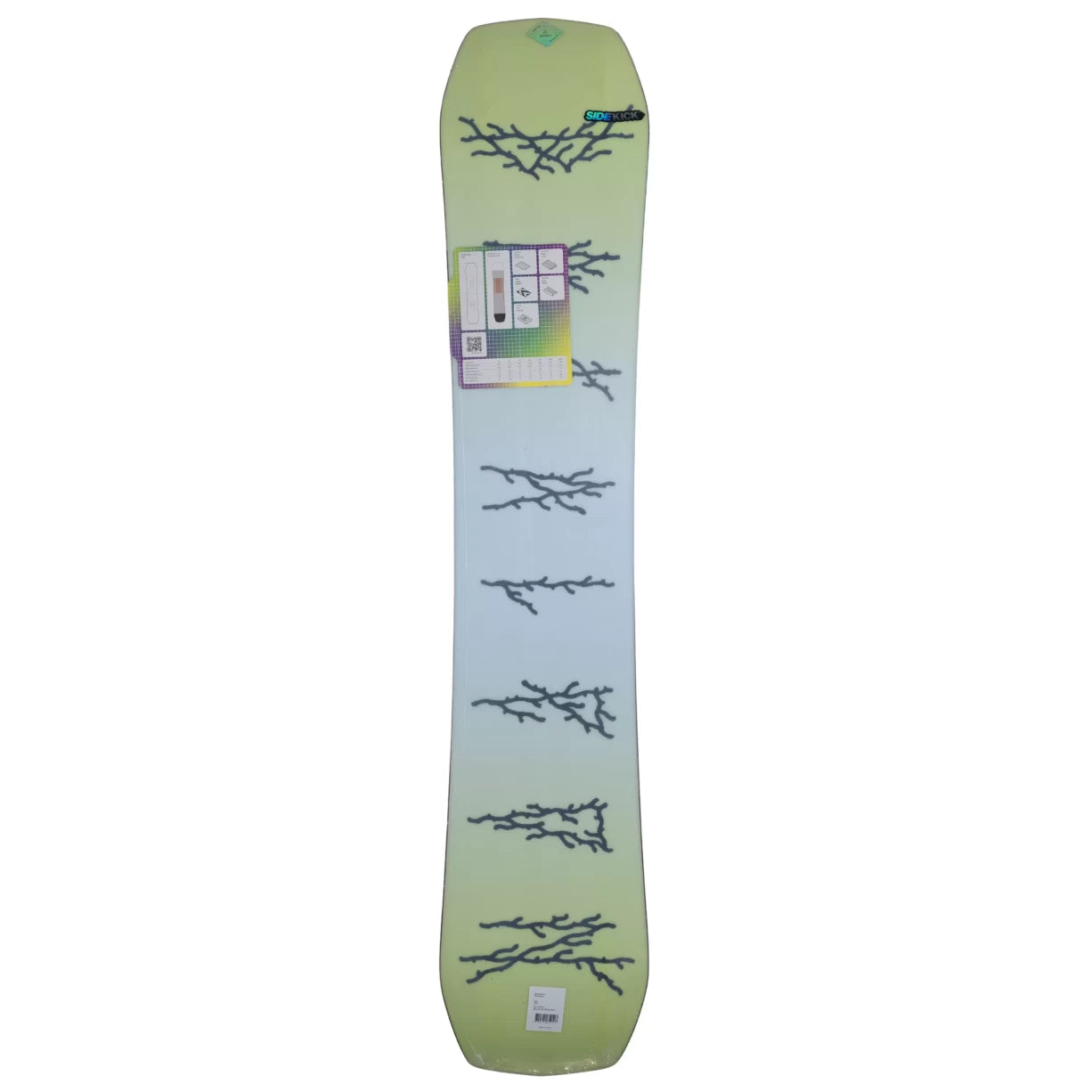 154cmLime Yellow/Light Blue