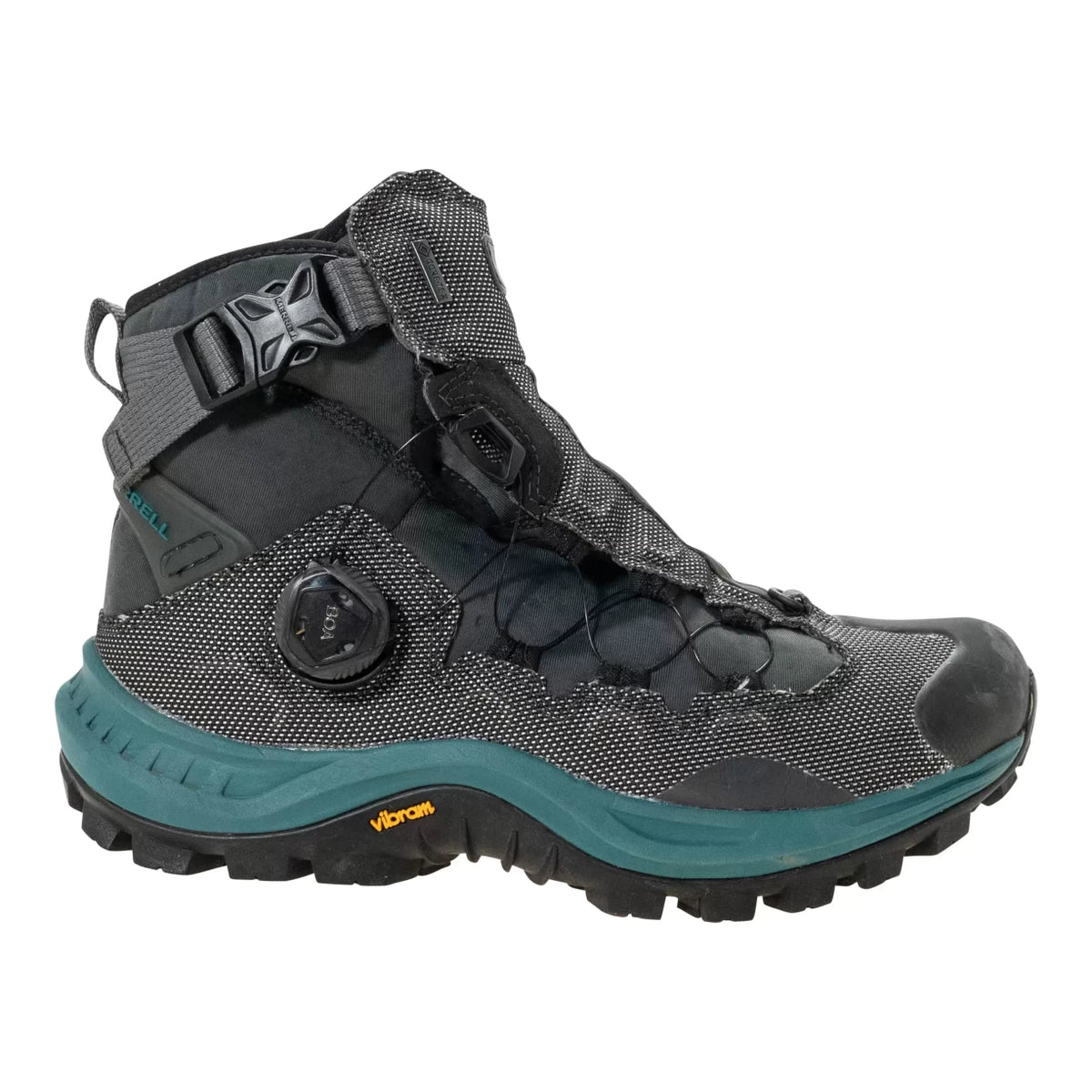 Merrell Thermo Rogue 2 Mid Waterproof Boots Men’s 12 Black Red Vibram Grip MERRELL WOMENS THERMO ROGUE 3 MID GORE-TEX BOOTS SIZE 10 NEW  main image 2