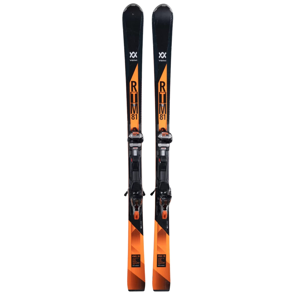 Volkl RTM 81 Skis 2016 w/ Marker Wide Ride Bindings - 170cm Volkl RTM 81 Skis 2016 w/ Marker Wide Ride Bindings - 170cm