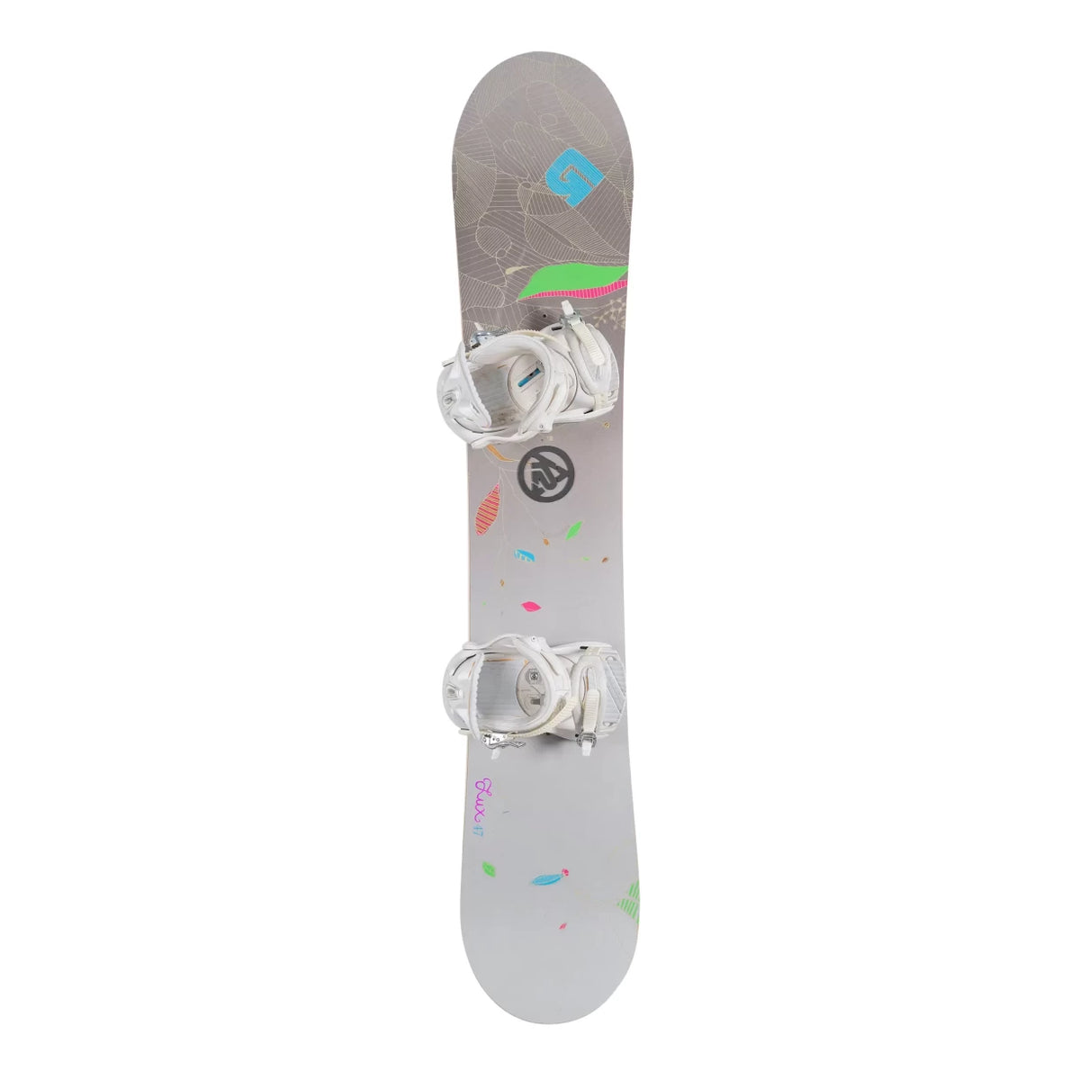 Burton Lux Snowboard 2009 - Women's w/ K2 Charm Bindings