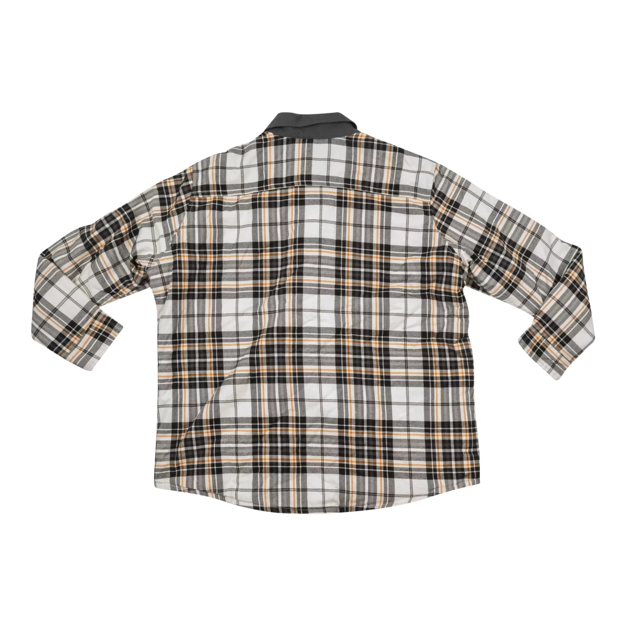 3XLWhite Plaid