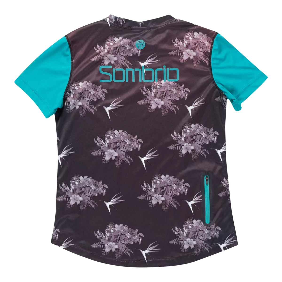 SBlack Flower Print