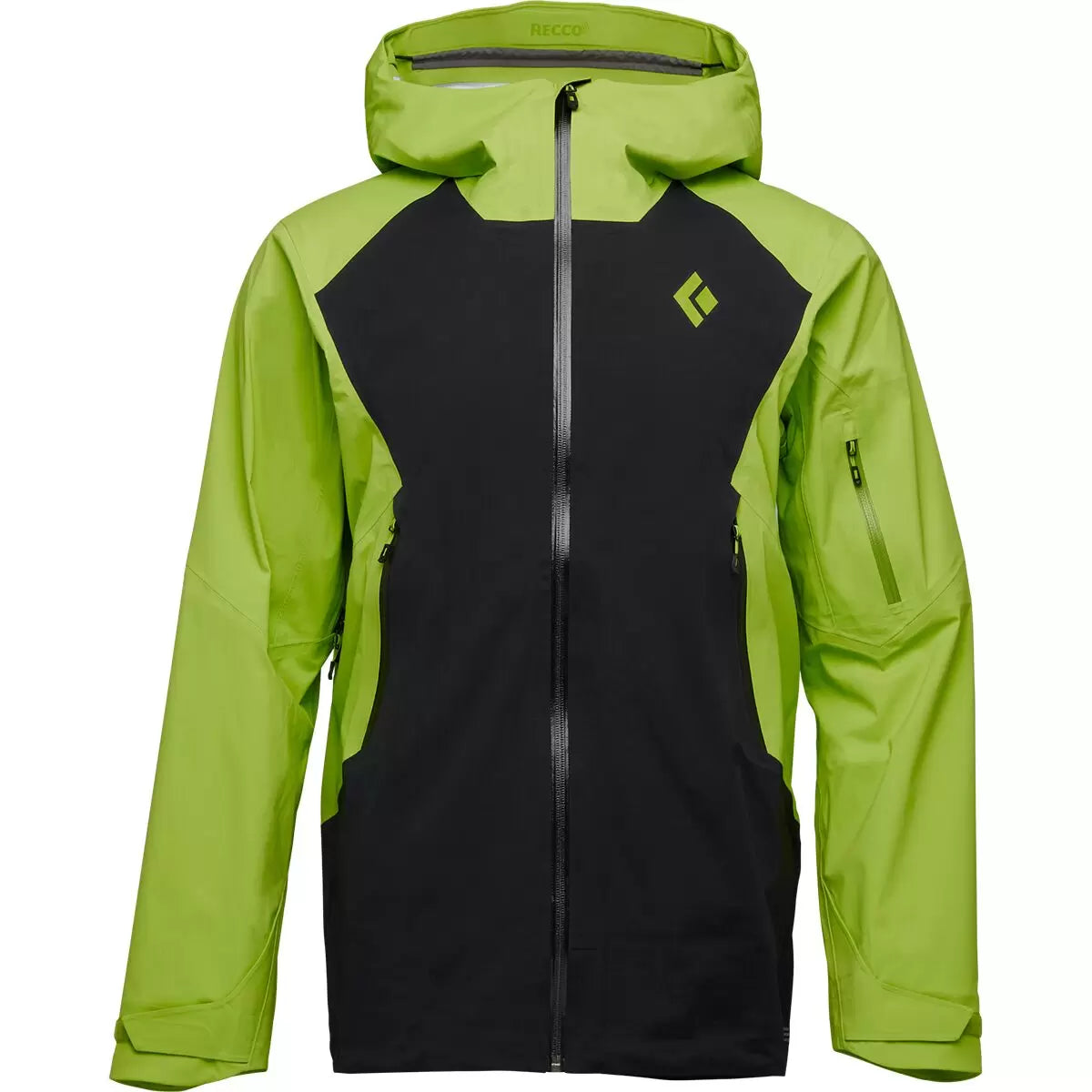 MBlack-Lime Green