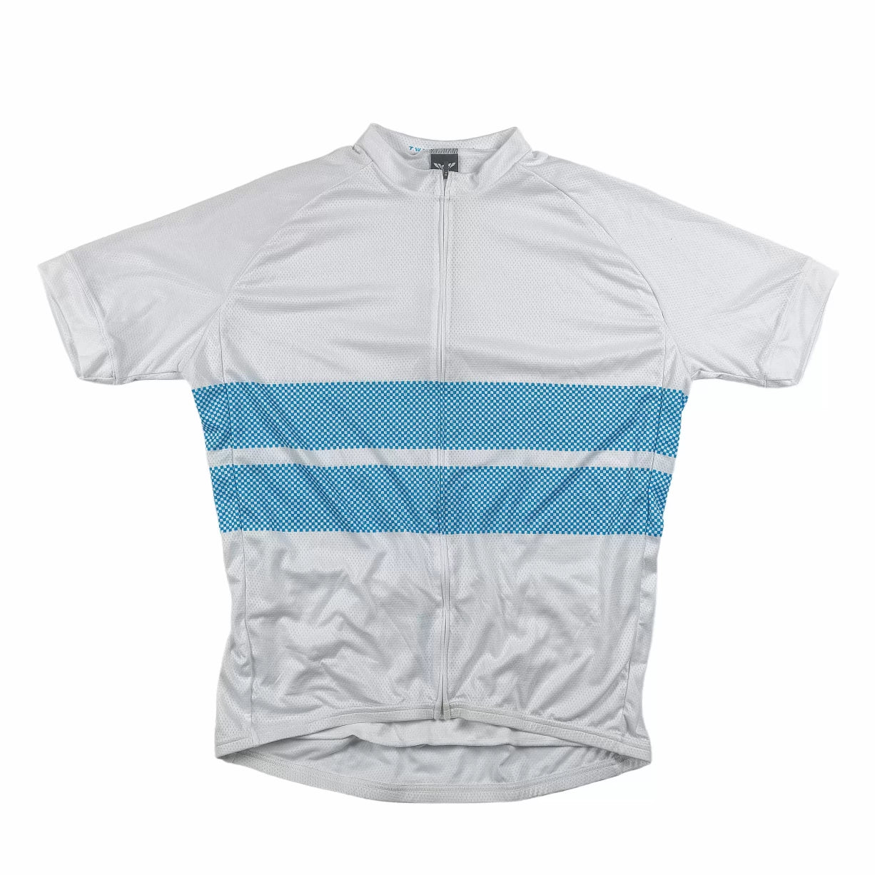 2XLBlue/White