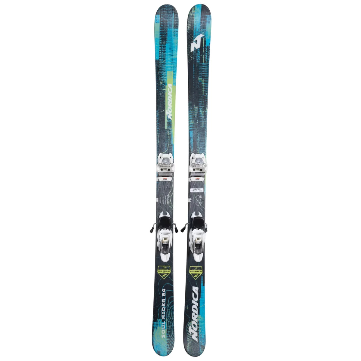 Nordica Soul Rider 84 Skis 2022 w/ Marker Squire 11 Ski Bindings