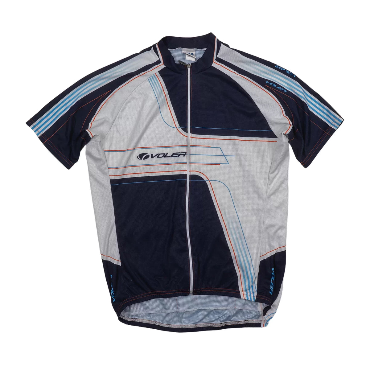 2XLBlue/White