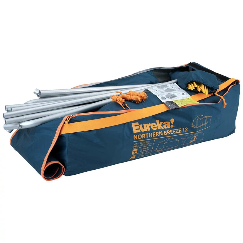 12'x12'Navy Blue/Orange