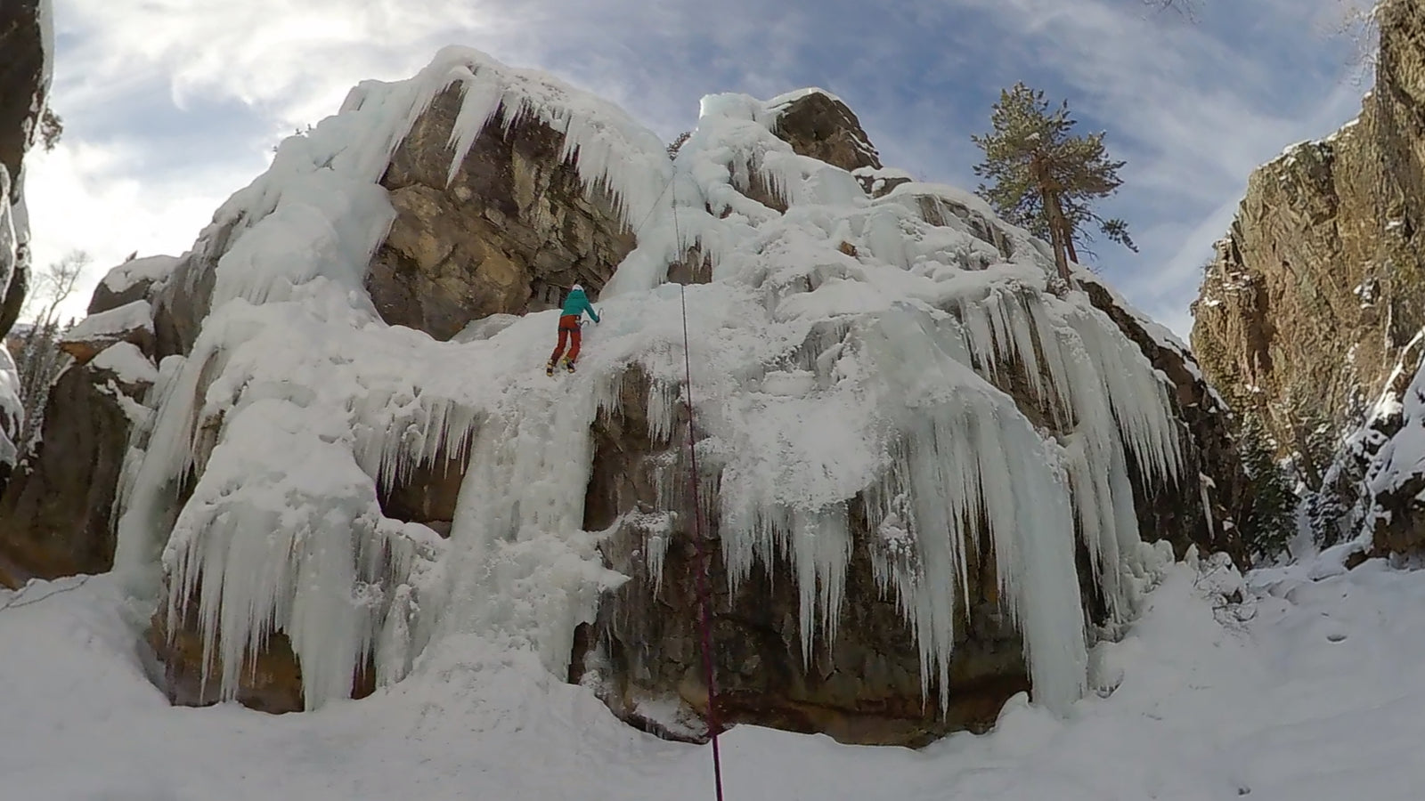 ice climbing