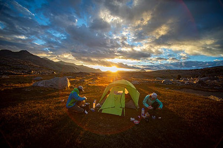 people hiking