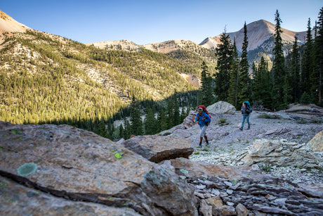 people hiking