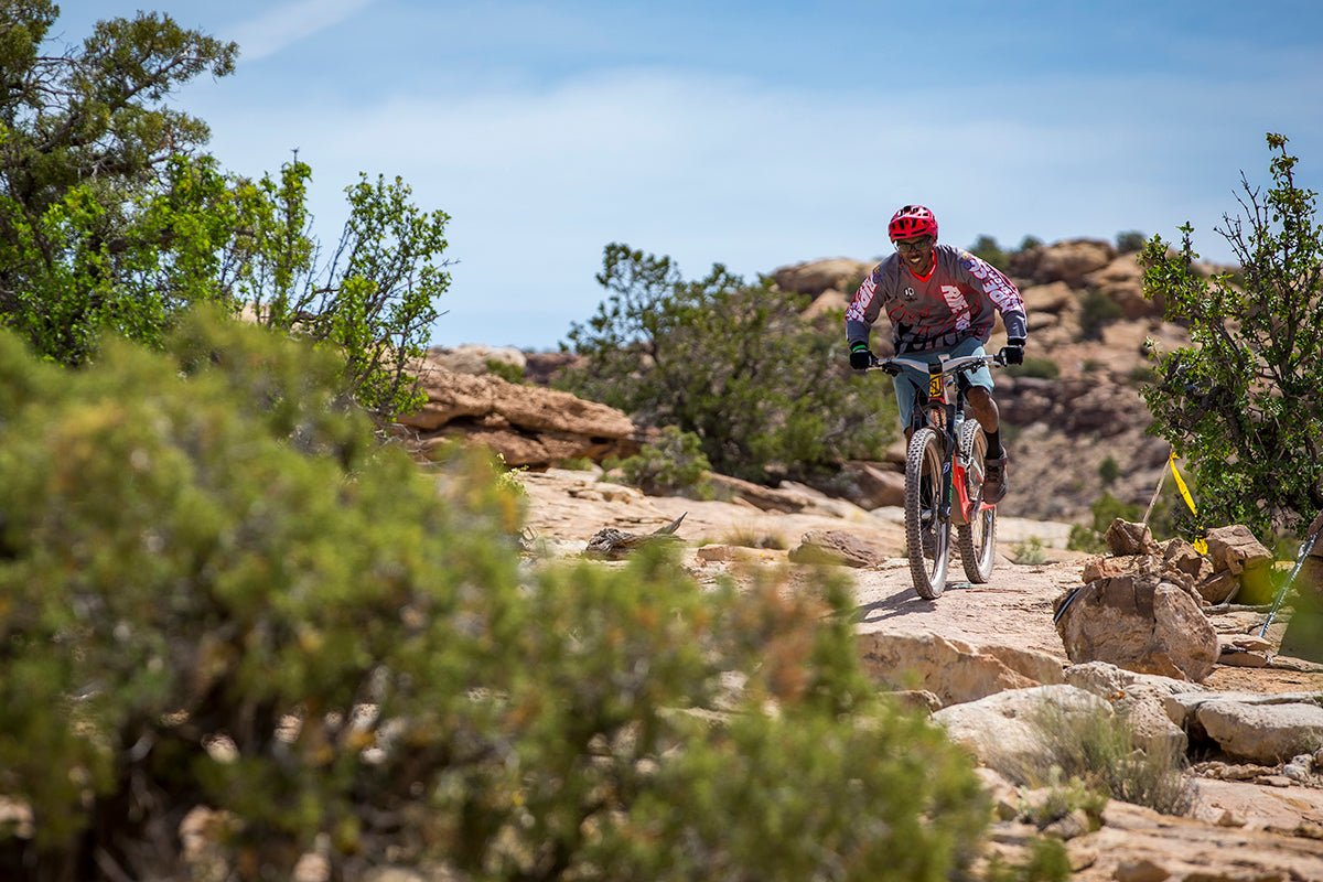 mountain biking