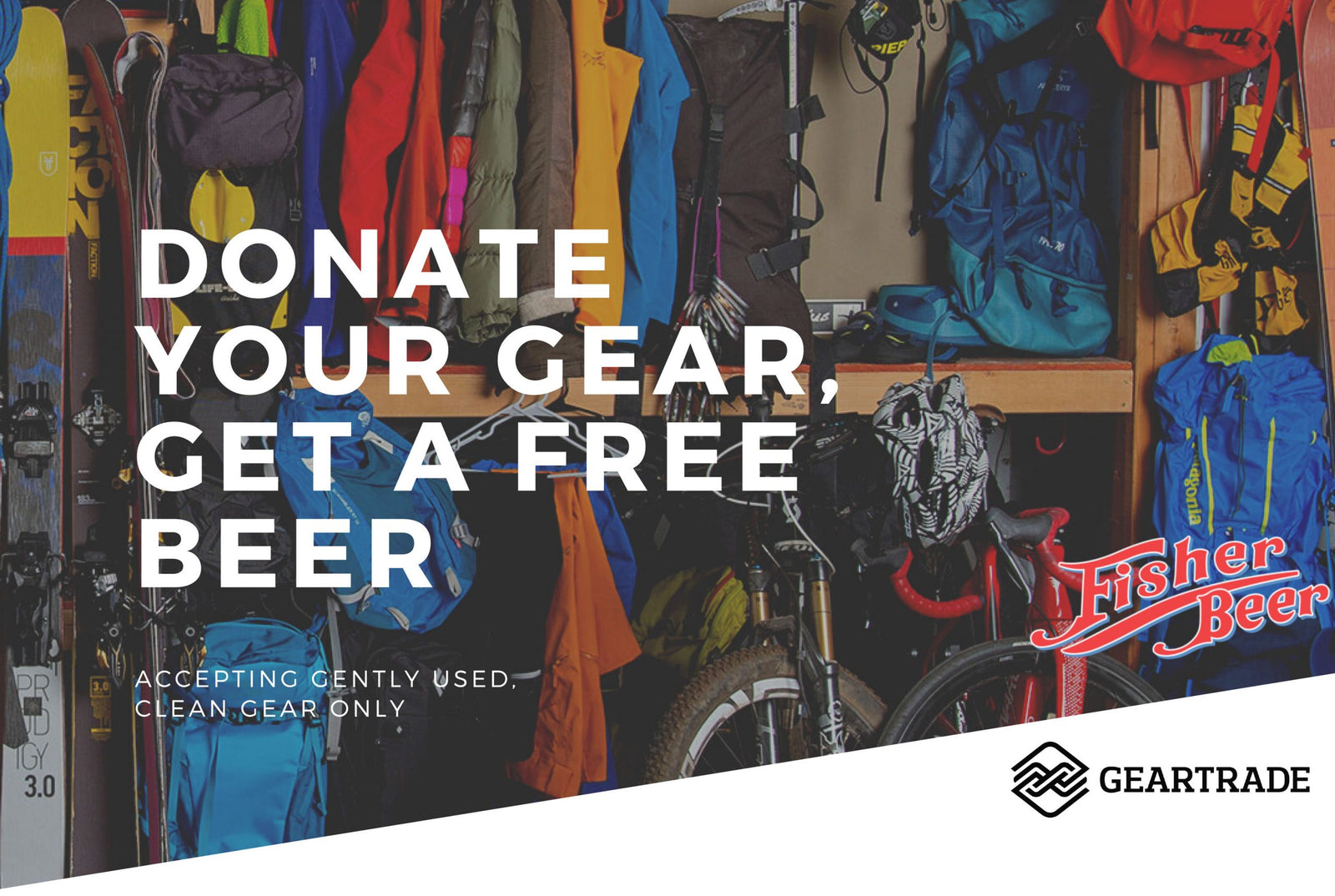 Beer for Gear Event: Fisher Brewing Company