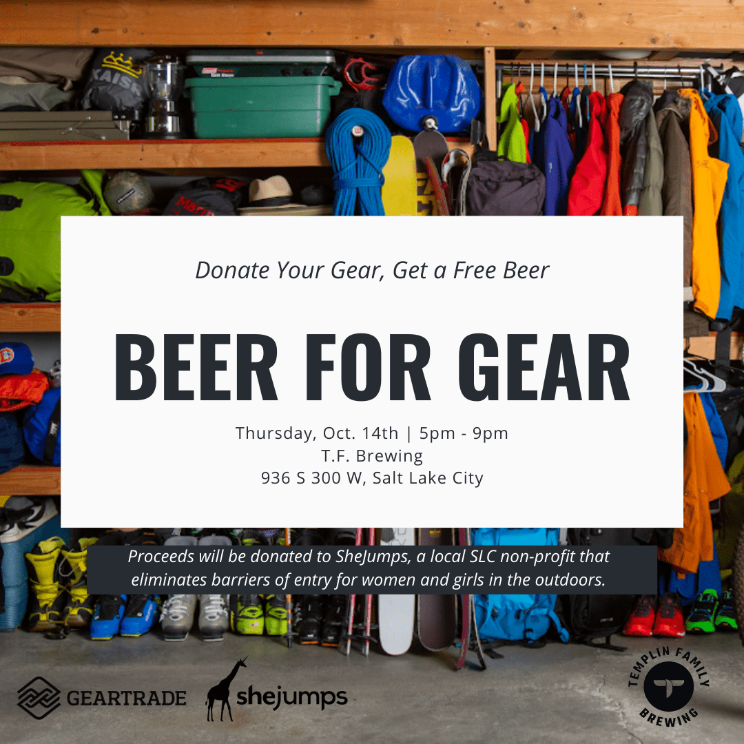 October Beer for Gear Event: T.F. Brewing