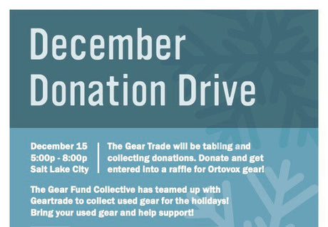 December Donation Drive at The Front Climbing Club