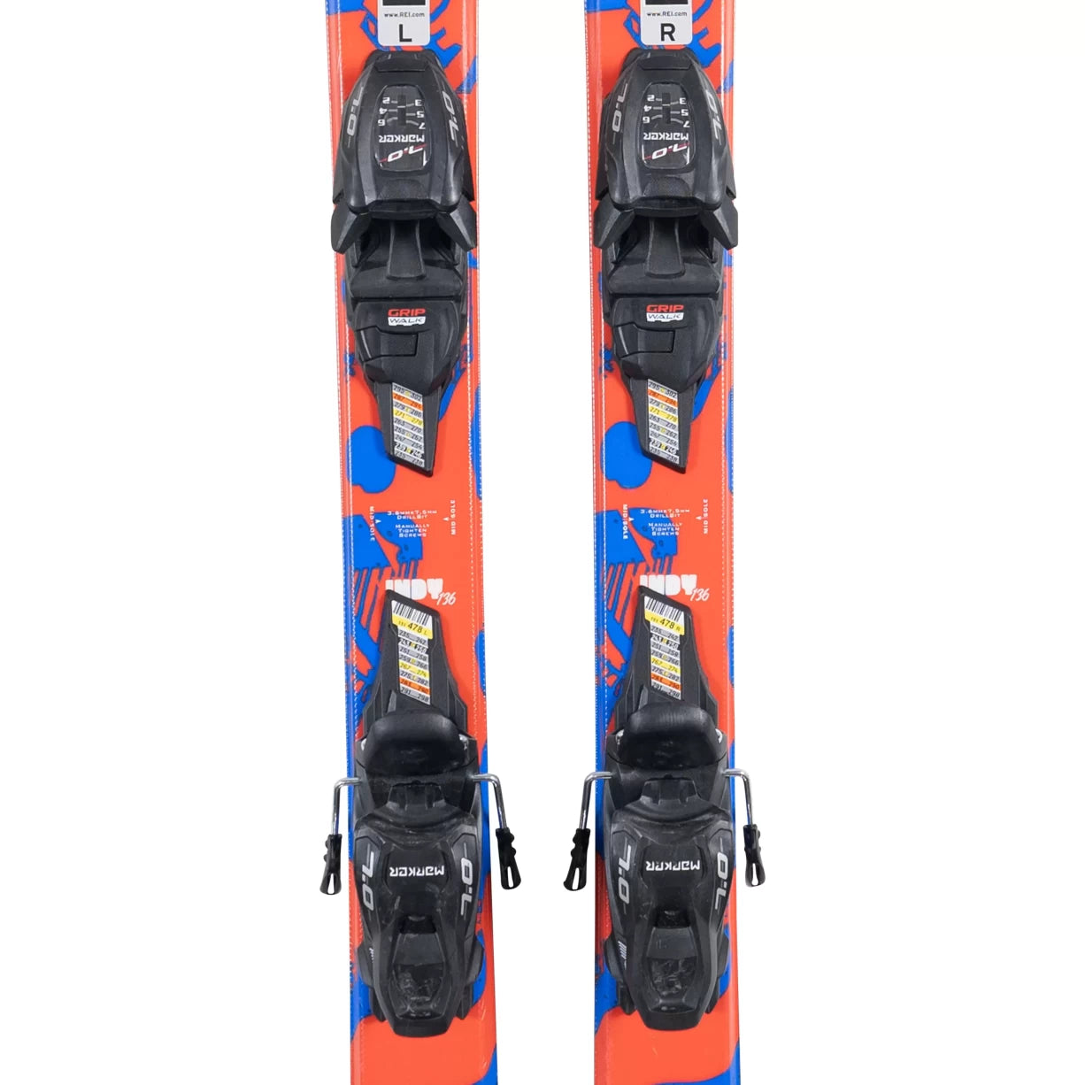 136cmRed/Blue