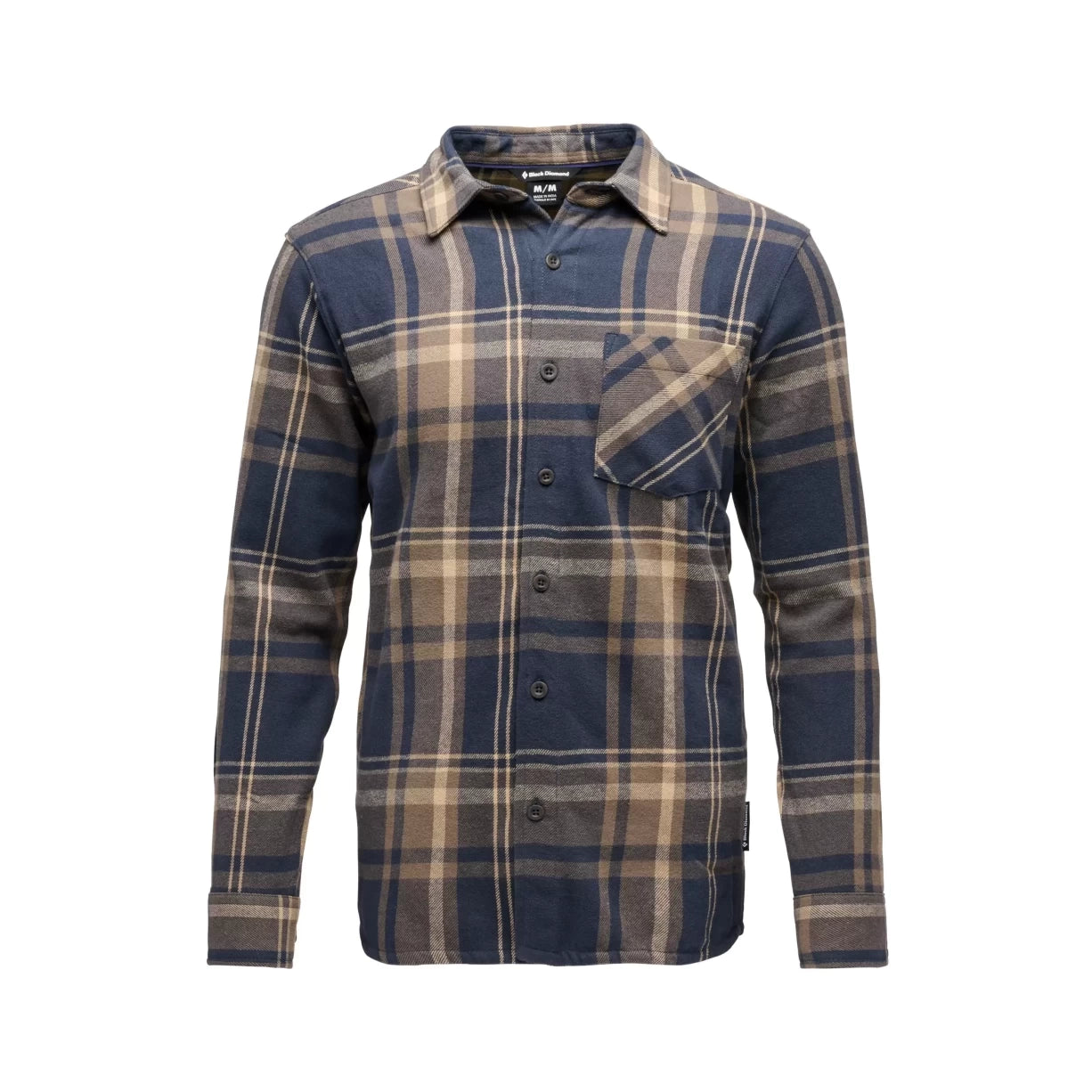 XLCharcoal-Walnut Plaid