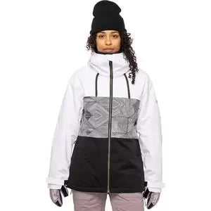 LWhite Geo Colorblock