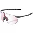 One SizeSQ Gloss Light Grey/Rose Gold Mirror Photochromic Lens