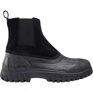 39Black Suede Shearling