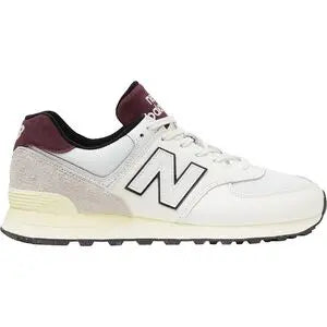 9.5White/Burgundy