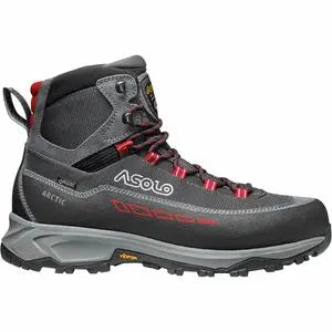 8.5Grey/Gunmetal/Red