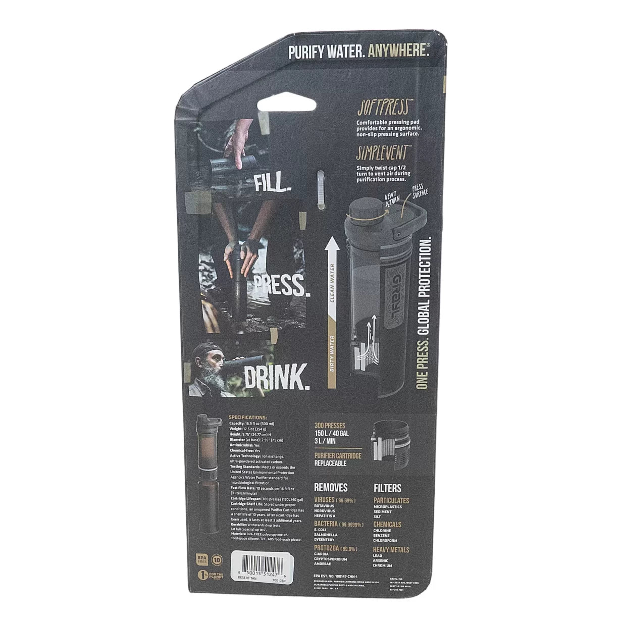 see tech specsDesert Brown