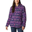 SDark Sapphire 80S Stripe Print