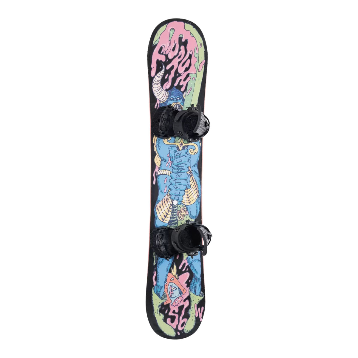 Forum Destroyer Chillydog Snowboard 156W w/ Union Force Bindings ...