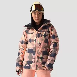 XXLPeach Sky Geo Collage Print