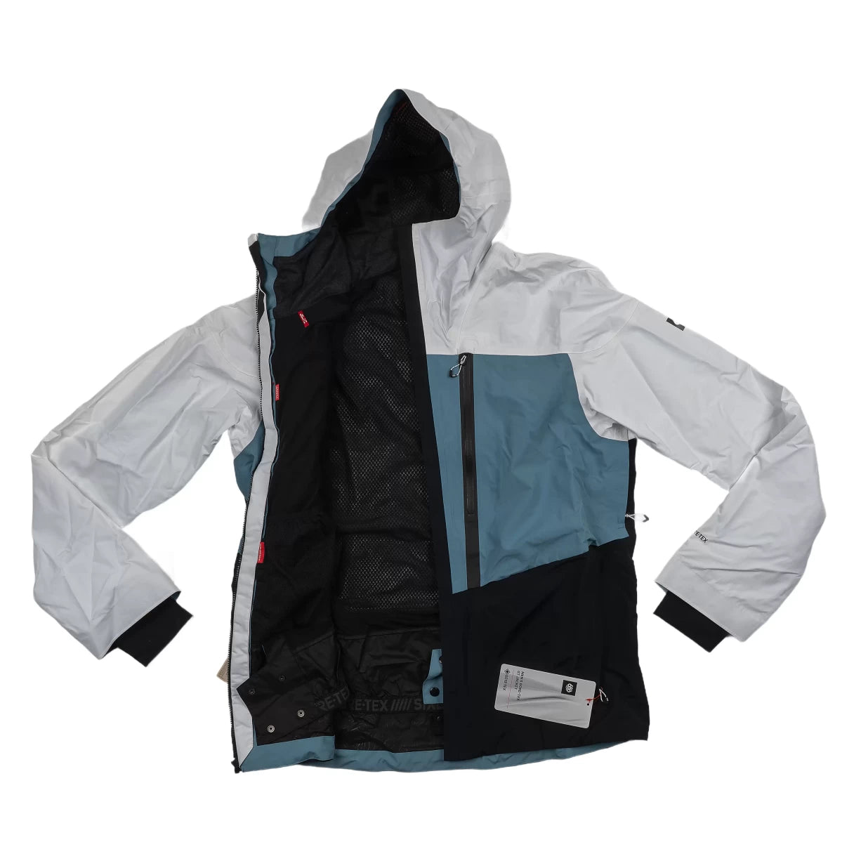 2XXLWhite/Steel Blue/Black