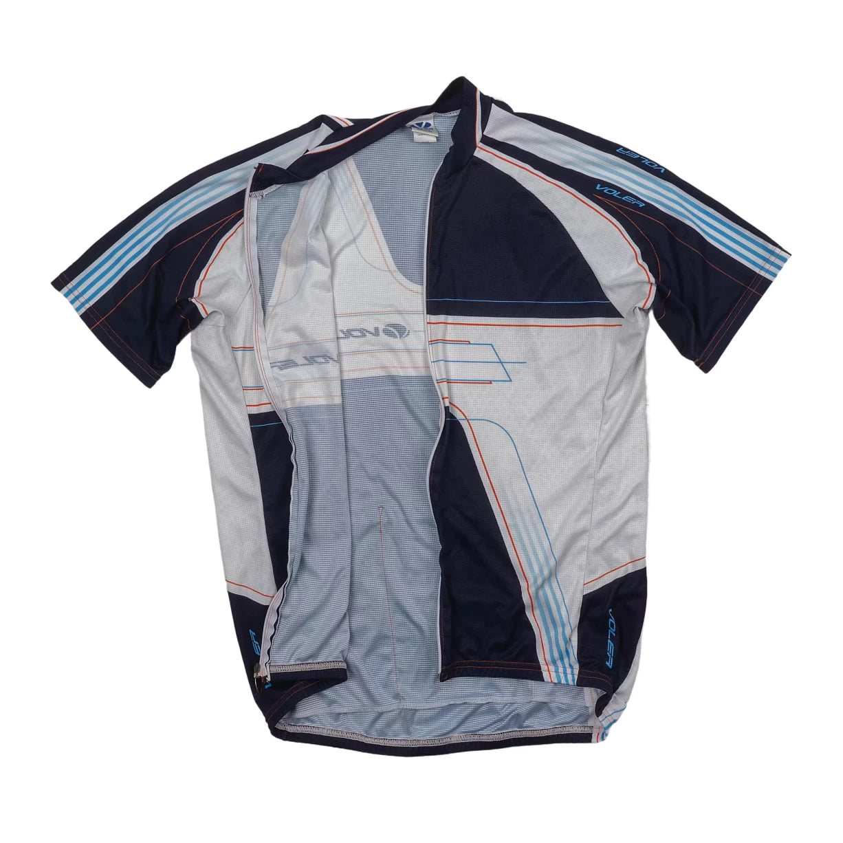 2XLBlue/White