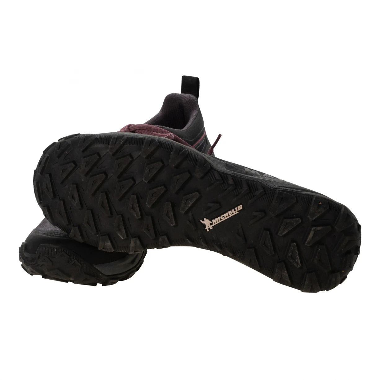 7Dark Grey Melange/Cassis Pink