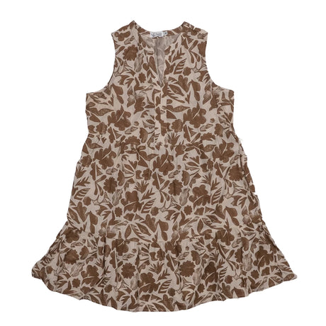 LBrown/White Print