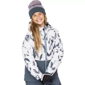 LWhite Herringbn Colorblock