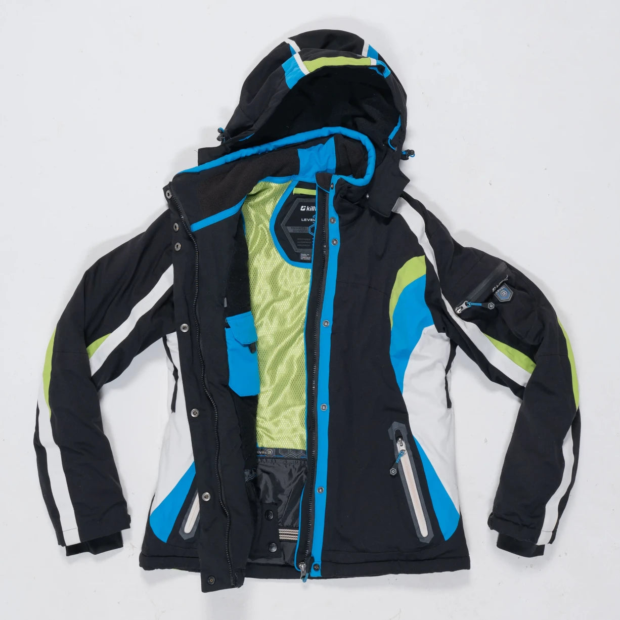 Killtec FISW 3 MNS SKI JCKT Kinder Ski-jas Met Capuchon En Sneeuwvanger - Unisex
