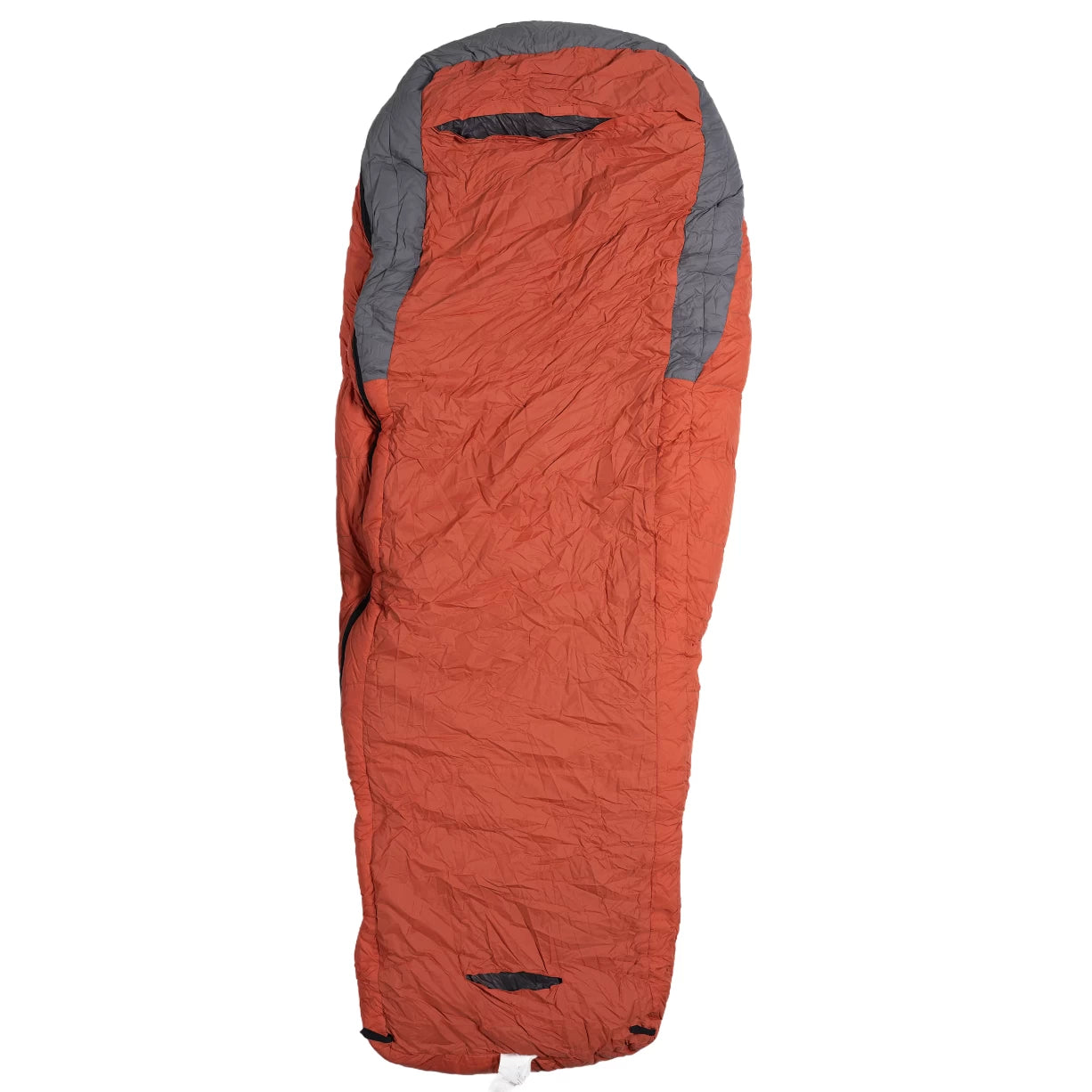 Long-Left ZipOrange/Grey