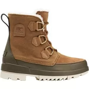 7.5Velvet Tan/Olive Green